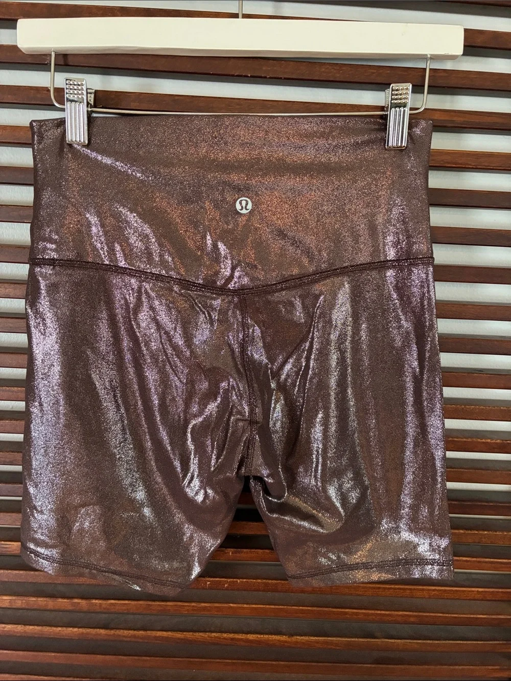 🎉NEW LISTING!🎉lululemon High-Rise Shimmery Women's Bike Shorts